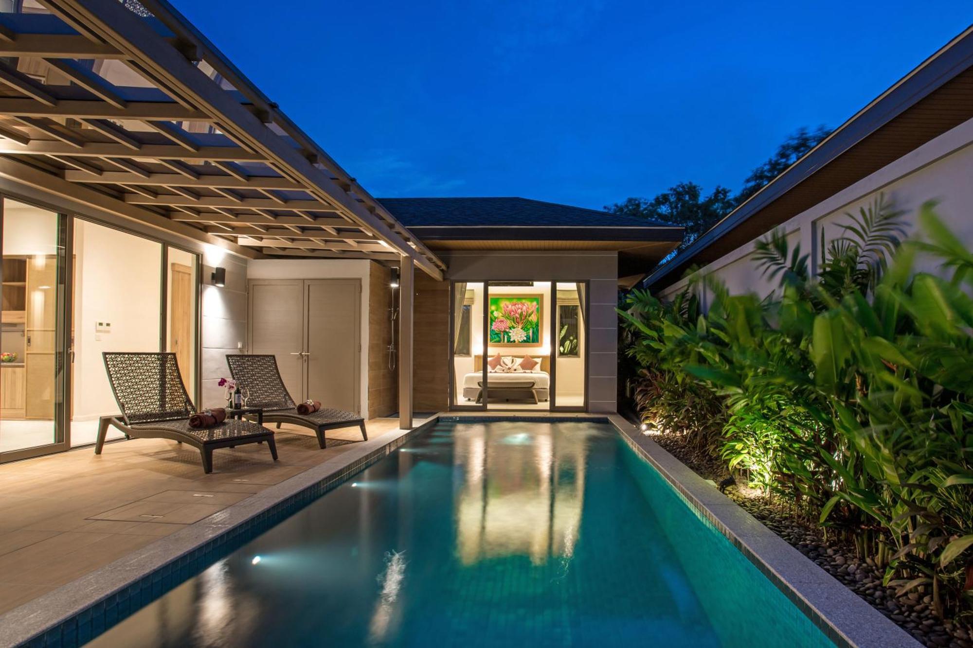 Boutique 2Br Villa Dalaa 1, Chemical Free Pool, Gated Residence, Камала Экстерьер фото